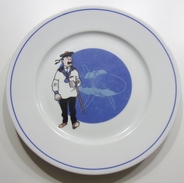 Tintin Assiette Dupont Dupond - Tischkunst