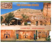 (989) Australia - SA - Catacombe Church - Coober Pedy (with Stamp) - Coober Pedy