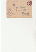LETTRE AFFRANCHIE N° 750 - CACHET A DATE  POSTE AUX ARMEES 1948 - Militaire Stempels Vanaf 1900 (buiten De Oorlog)