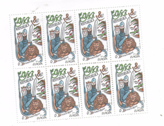 "Brunclik", 8 Stamps In Block, MNH - Blocs-feuillets