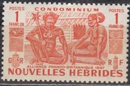 Nouvelles Hebrides 1953 Michel 160 Neuf ** Cote (2005) 30.00 Euro Indigènes - Nuovi