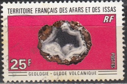 Afars & Issas 1971 Michel 51 O Cote (2005) 4.20 Euro Gerde Volcanique Cachet Rond - Gebraucht