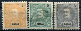 Macau                N°   79/80  Et  82   * Et (o) - Used Stamps