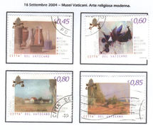 VATICANO / VATIKAN 2004  MUSEI VATICANI Serie  Usata / Used - Used Stamps