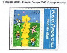 VATICANO / VATIKAN 2000  EUROPA CEPT Serie Usata / Used - Usati