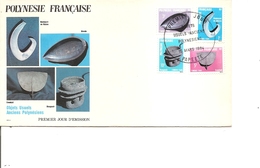 Polynésie - Objets Usuels Anciens ( FDC De 1984 à Voir) - Briefe U. Dokumente