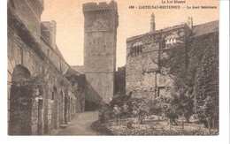 Château De Castelnau-Bretenoux (Prudhomat-Lot)-La Cour Intérieure-Dos Vert (+/-1920)-Edit. Librairie Vertuel ,Saint-Céré - Bretenoux