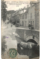 JUVISY SUR ORGE .... LA GRANDE RUE ET LE PONT SUR L ORGE - Juvisy-sur-Orge