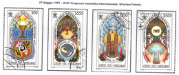 VATICANO / VATIKAN 1997  CONGRESSO EUCARISTICO  Serie  Usata / Used - Used Stamps