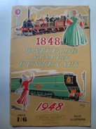 WATERLOO STATION CENTENIAL 1848-1948 BRITISH RAILWAYS. ONE HUNDRED YEARS COLOR ILLUSTR. HELEN MCKIE. 32 PAGES - Spoorweg