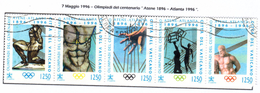 VATICANO / VATIKAN 1996  OLIMPIADI  Serie  Usata / Used - Used Stamps