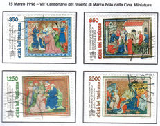 VATICANO / VATIKAN 1996  MARCO POLO Serie Usata / Used - Used Stamps