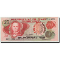Billet, Philippines, 20 Piso, 1970, KM:155a, NEUF - Philippines