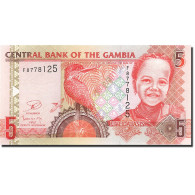 Billet, The Gambia, 5 Dalasis, 2001, Undated (2001), KM:20a, NEUF - Gambie