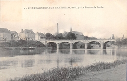 ¤¤   -   2   -   CHATEAUNEUF-sur-SARTHE   -  Le Pont Sur La Sarthe   -  ¤¤ - Chateauneuf Sur Sarthe