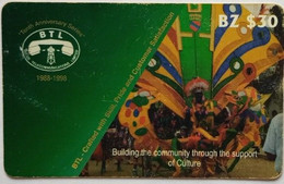 Belize Phonecard BZ$30 Culture - Belize