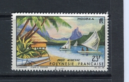 POLYNESIE FRANCAISE - Y&T Poste Aérienne N° 9° - Paysage De Moorea - Gebraucht