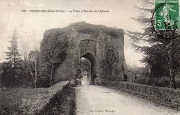 79...DEUX SÈVRES...BRESSUIRE...PORTE D ENTREE DU CHATEAU - Bressuire