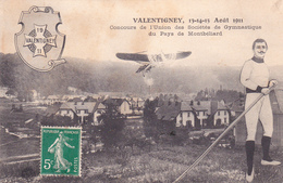 VALENTIGNEY - 13-14-15 Août 1911 - Concours De L'Union Des Sociétés De Gymnastique Du Pays De Montbéliard - Valentigney