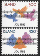 Iceland 1982 MNH/**/postfris/postfrisch Michelnr. 590-591 - Ongebruikt