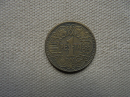 Ancien - Pièce De 1 Peseta Espagne 1944 - 5 Centimos