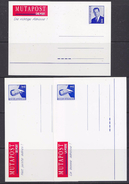 Belgie Briefkaarten (3) Mutapost De Post, Die Post, La Poste Ongebruikt (35591) - Adressenänderungen