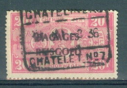 BELGIE - OBP Nr BA 20 - Cachet  "CHATELINEAU-CHATELET Nr 7" - (ref. 12.235) - Cote 22,00 € - Bagages [BA]