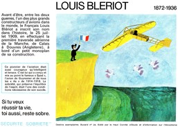 Buvard  -  LOUIS BLERIOT  1872-1936 - Transports