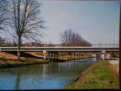 47 - DAMAZAN - Le Nouveau Pont Sur Le Canal. - Damazan