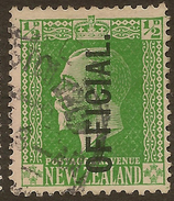 NZ 1915 1/2d KGV Official SG O94 U #ZS433 - Dienstmarken