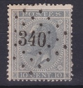 N° 17 LP 340 SPA  COBA +4.00 - 1865-1866 Perfil Izquierdo