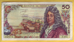 BILLET FRANCAIS - 50 Francs Racine 5-11-1970 TTB - 50 F 1962-1976 ''Racine''