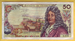 BILLET FRANCAIS - 50 Francs Racine 3-5-1973 TTB - 50 F 1962-1976 ''Racine''