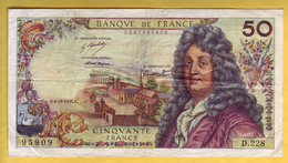 BILLET FRANCAIS - 50 Francs Racine 4-10-1973 TTB+ - 50 F 1962-1976 ''Racine''