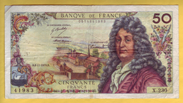 BILLET FRANCAIS - 50 Francs Racine 8-11-1973 TTB - 50 F 1962-1976 ''Racine''