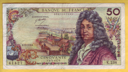 BILLET FRANCAIS - 50 Francs Racine 7-2-1974 TTB - 50 F 1962-1976 ''Racine''