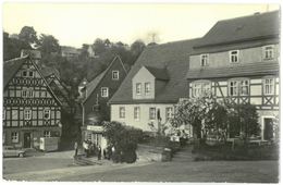 CPSM HOHNSTEIN - Markt - Hohnstein (Saechs. Schweiz)