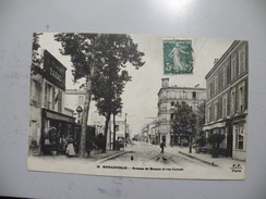 A434. CPA..93. ROMAINVILLE. Avenue De BRAZZA Et Rue CARNOT.  Beau Plan Animé. Ecrite & Voyagée - Romainville