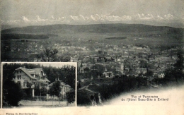 Evilard, Panorama, Hotel Beau-Site, Um 1910/20 - Evilard