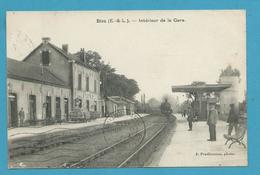 CPA Chemin De Fer Arrivée D'un Train En Gare De BROU 28 - Autres & Non Classés