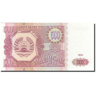 Billet, Tajikistan, 500 Rubles, 1994, 1994, KM:8a, NEUF - Tadschikistan