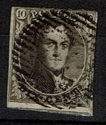 3  Obl  Belle Effigie  Touché En Haut  115 - 1849-1850 Medallones (3/5)