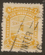 NZ 1905 2d Govt Life No VR P14 SG L34 U #ZS027 - Service