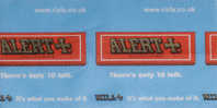 RIZLA WARNING PAPER 10 Left - Andere & Zonder Classificatie