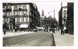 RB 1155 - J. Salmon Real Photo Postcard - Charing Cross Glasgow Scotland - Lanarkshire / Glasgow