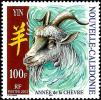 New Caledonia - 2003 - Chinese Horoscope - New Year Of The Goat - Mint Stamp - Unused Stamps