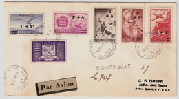 1946, Lettre Avion Pour USA  , #8132 - Lettres & Documents