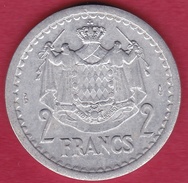 Monaco - Louis II - 2 Francs Aluminium (1943) - SUP - 1922-1949 Luigi II