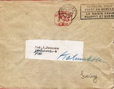 Belgie 1937 Letter To Sweden ... AX422 - ...-1959