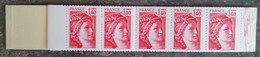 Carnet 2102-C3a - TYPE SABINE - Code Postal - Confectionneuse 4 - Modern : 1959-…